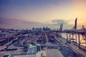 keppel docks use for exhibition freight forwarding