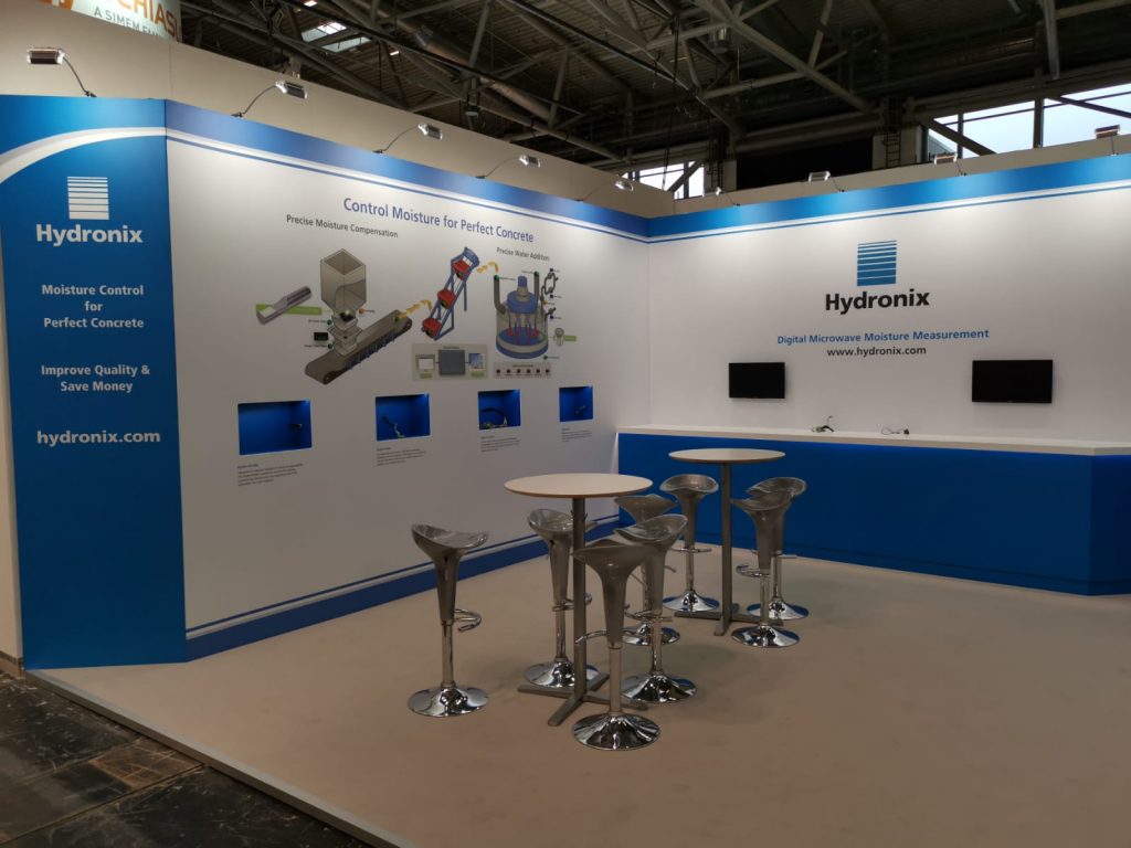 Hydronix Stand at BAUMA Munich 2019 - 2